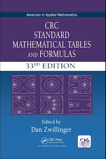 CRC Standard Mathematical Tables and Formulas ,33rd Edition