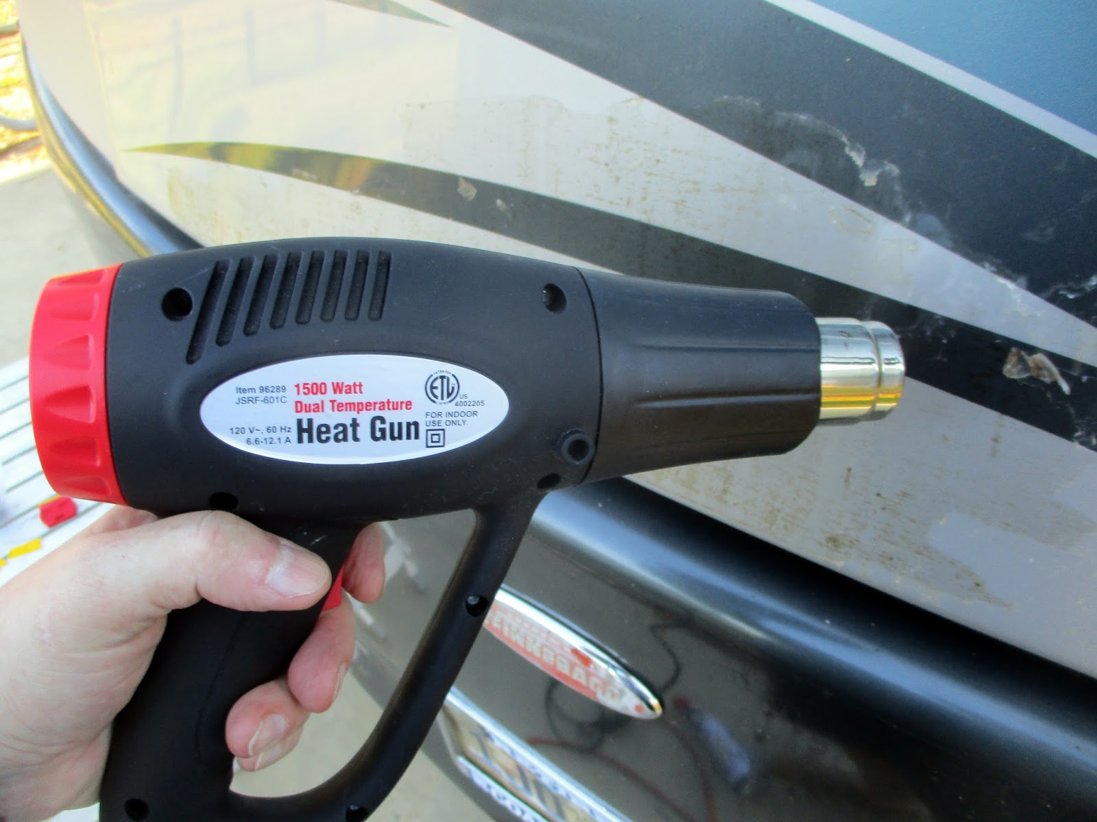 R Sanity RV Adventures Removing Diamond Shield From Our RV