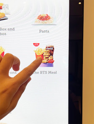 BTS Meal Order in McDonald's