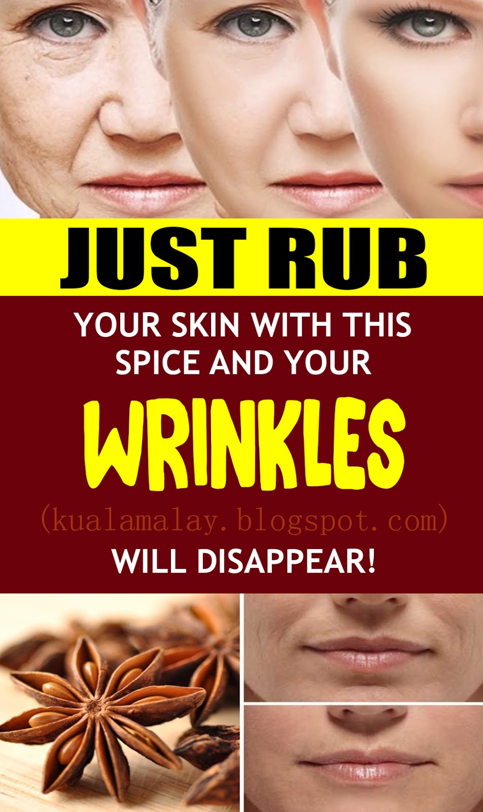 Just Rub Your Skin with This Spice and Your Wrinkles will Disappear!