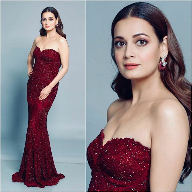 Dia Mirza Wears Kresha Bajaj 