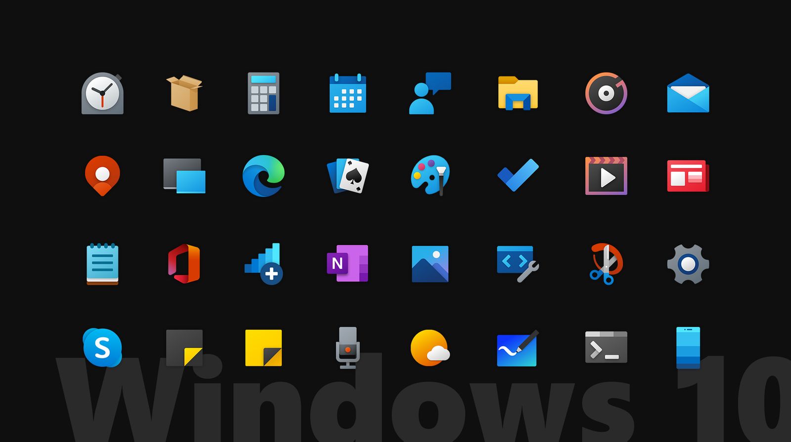 Windows Customs Iconic Icons Windows 10 X