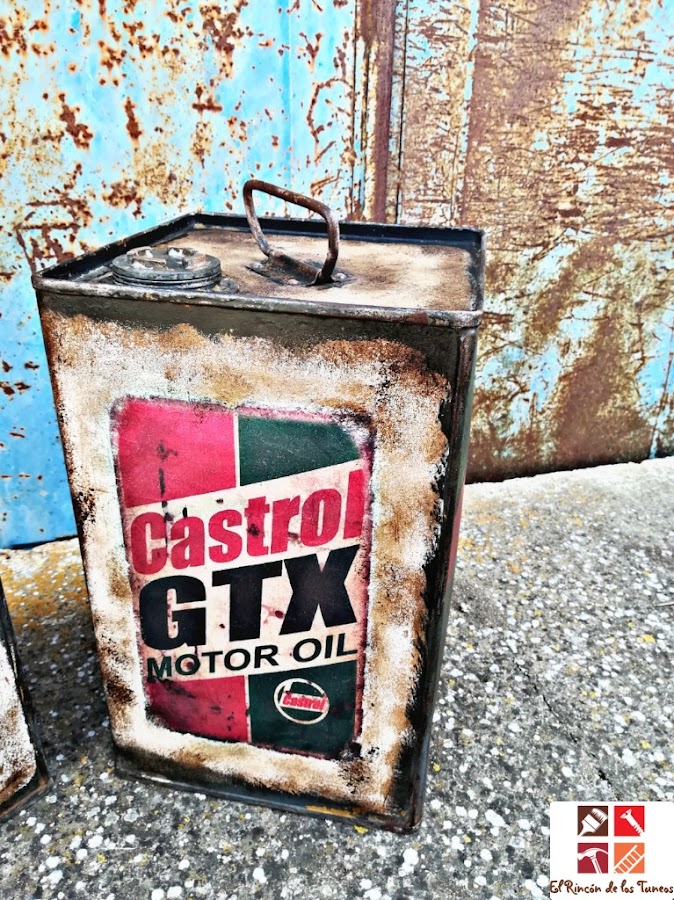 tunear latas de aceite