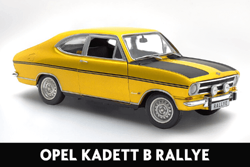 opel sammlung opel kadett b rallye 1:24