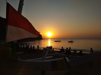 Berburu senja di pantai, aktifitas alternatif selama menunggu Covid-19 melunak