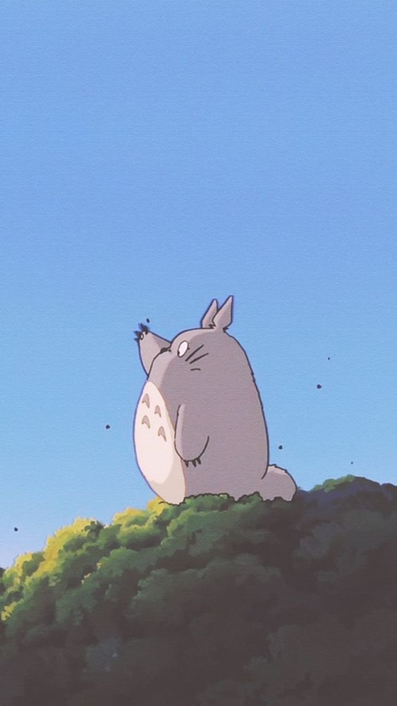 Wallpapers fofos dos filmes Studio Ghibli para celular!