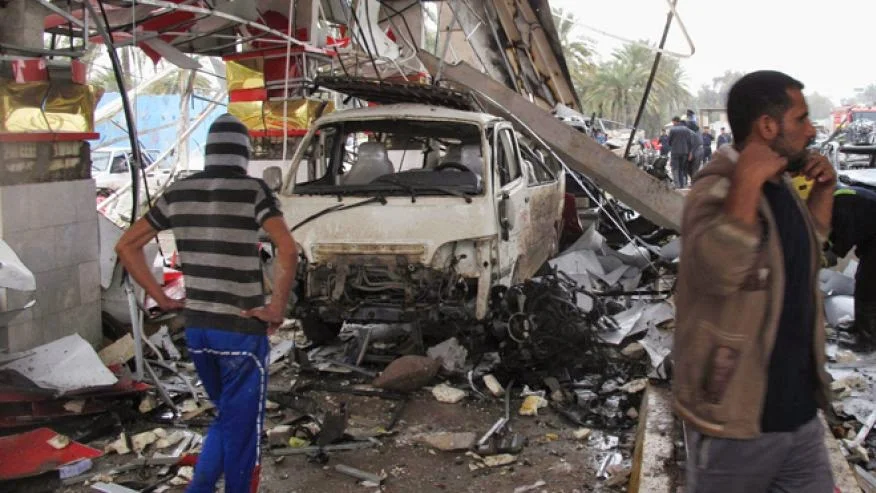 Iraq, Bomb blast, Kirkuk