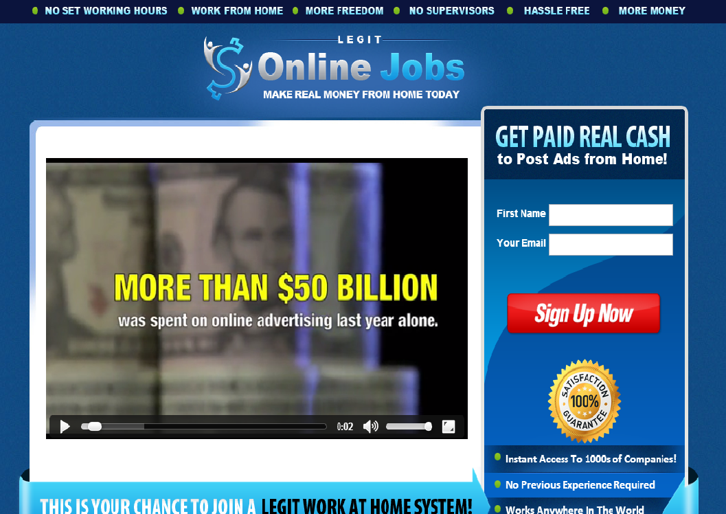 Real Online Work From Home Jobs ~ Online Shopping Guide