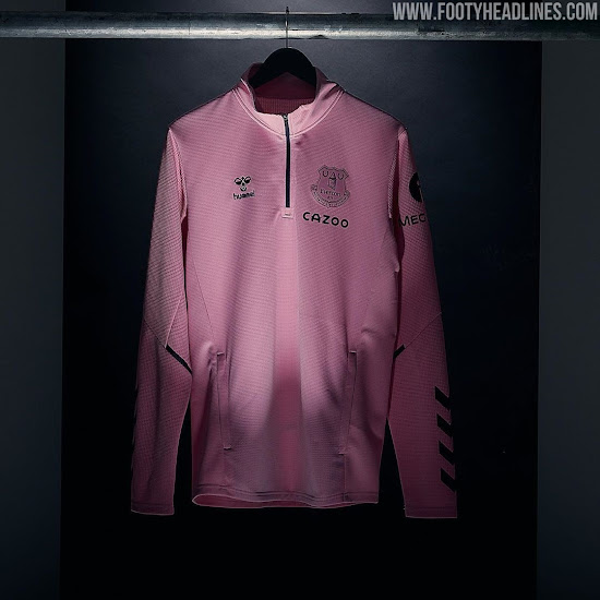 Pretty Pink 2 Hummel Everton 20 21 Training Kits Full Collection Released Footy Headlines