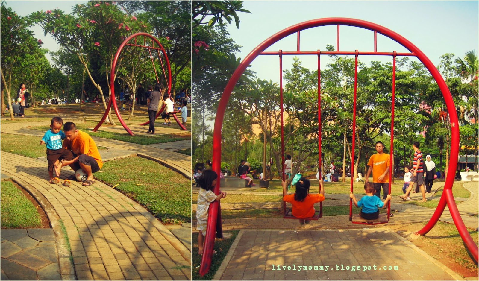 LivelyAndLovely: Pagi di Taman Menteng Bintaro
