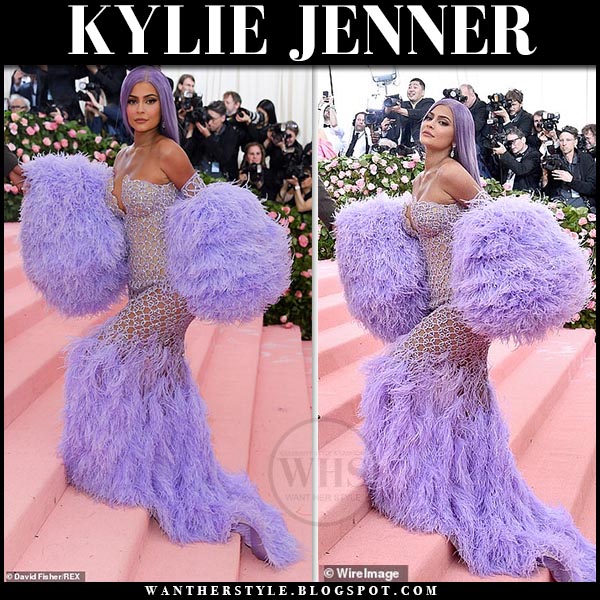 Kylie Jenner in purple gown at Met Gala 2019 ~ I want her style