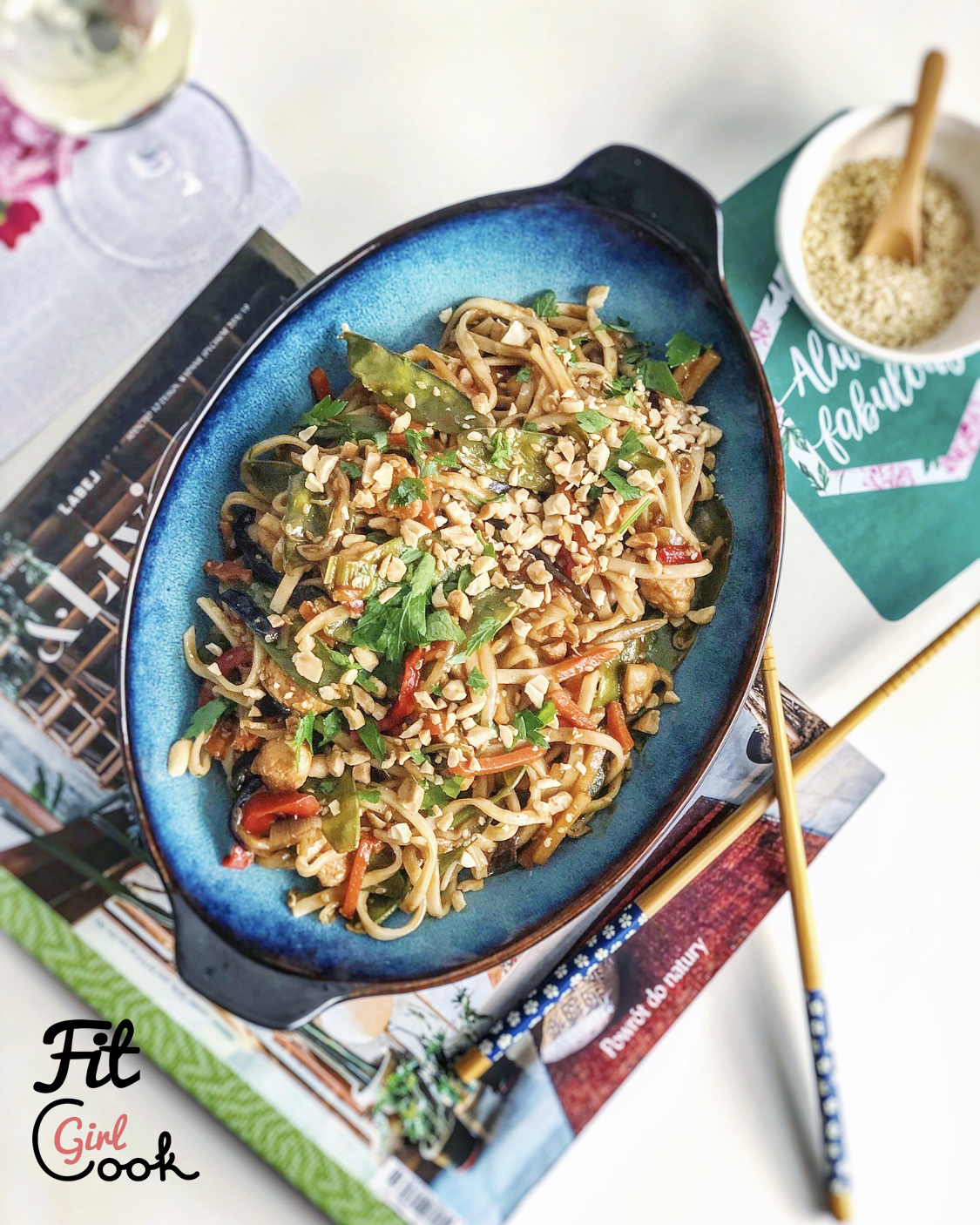 Pad Thai z kurczakiem