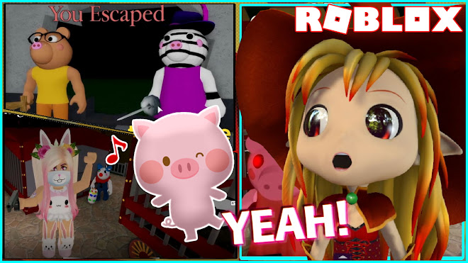 Chloe Tuber Roblox Piggy Gameplay Escaping The New Map Chapter