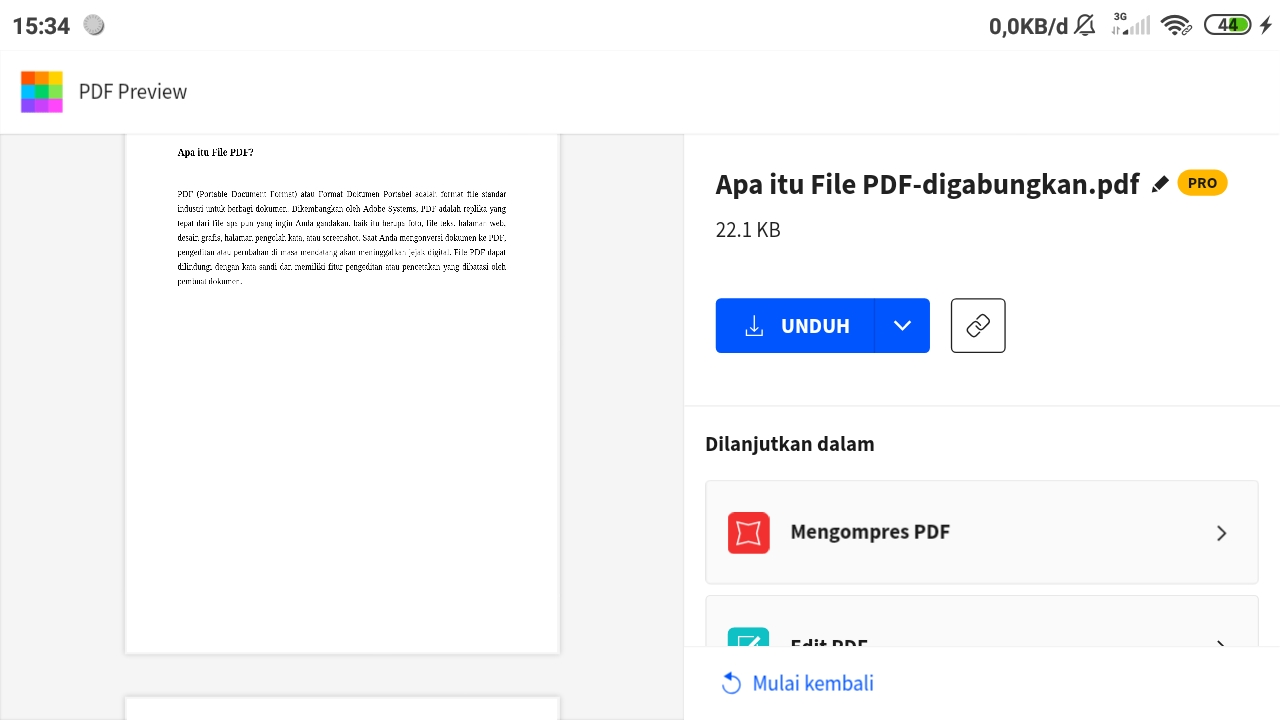 Preview File PDF yang Telah Digabungkan