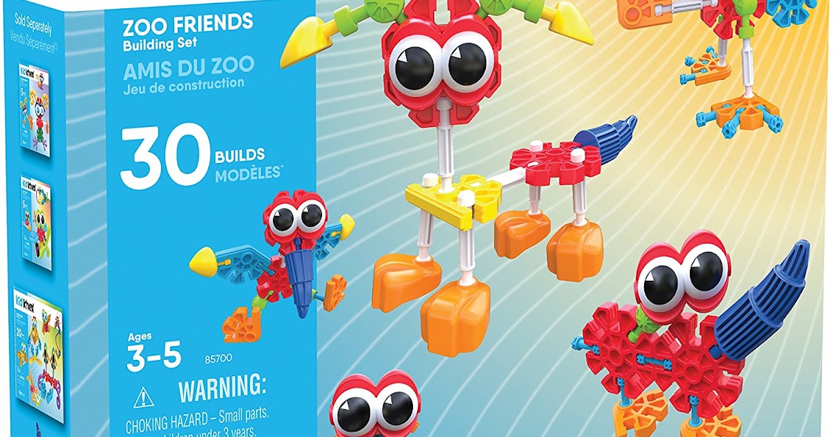 Confessions of a Frugal Mind: K'Nex Zoo Friends Construction Toy $11.85 *Today Only*