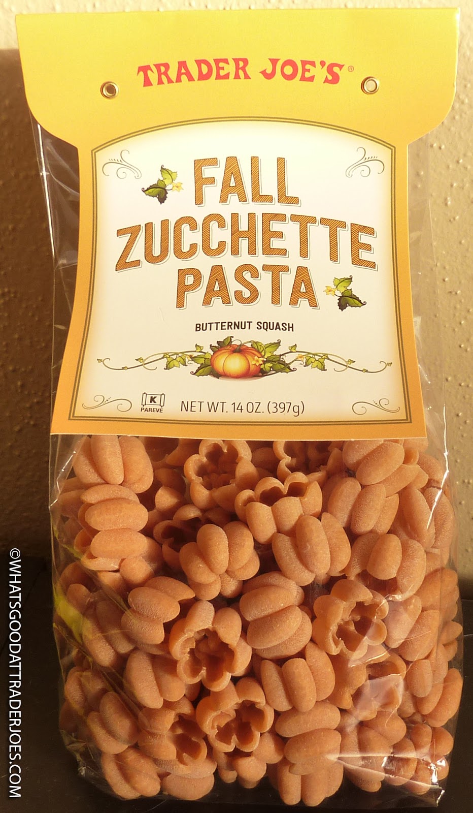What's Good at Trader Joe's? Trader Joe's Fall Zucchette Pasta