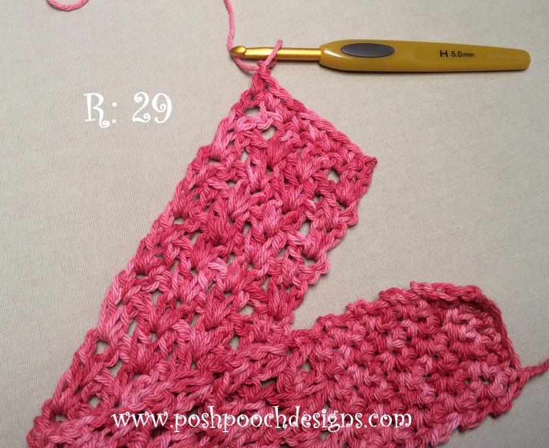 Posh Pooch Designs Sweatband/Headband Crochet pattern