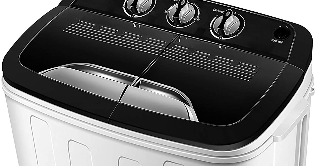 Portable Washing Machine - Twin Tub Washer Machine with Wash and Spin