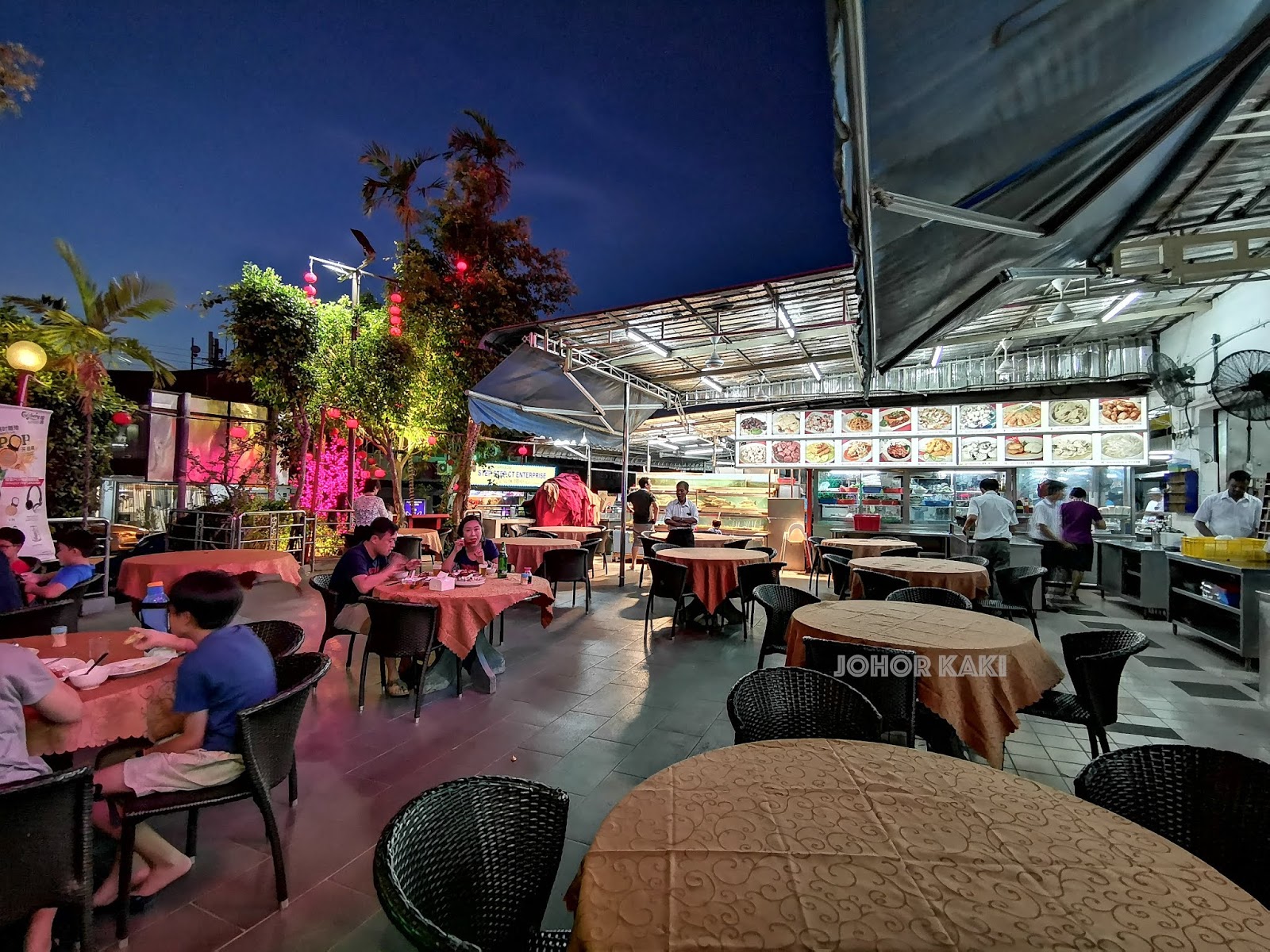 New Lucky Seafood Restaurant in Johor Bahru Taman Seri Tebrau 新运海鲜酒楼