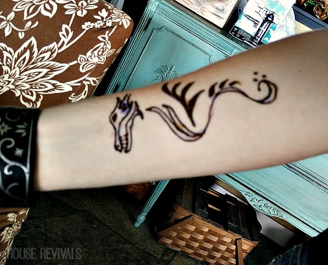 One of our guests wanted a dragon didn't Aparna do a fantastic job?