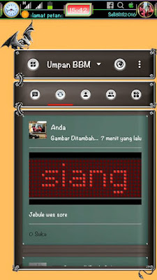 BBM Mod Black Dragon Style Extra Fitur V3.1.0.13 Apk BBM Mod Black Dragon Style Extra Fitur V3.1.0.13 Apk