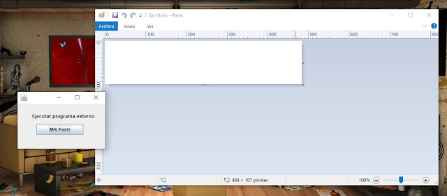 Abrir paint desde java
