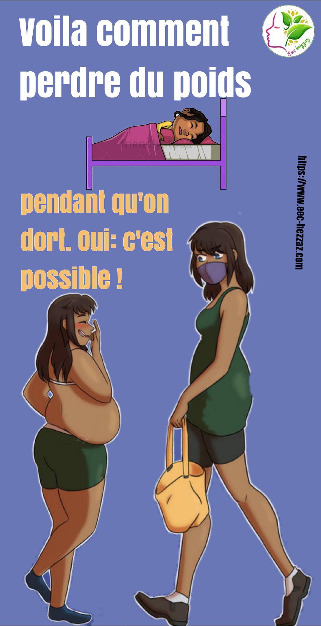 Voila comment perdre du poids pendant qu'on dort. Oui: c'est possible !