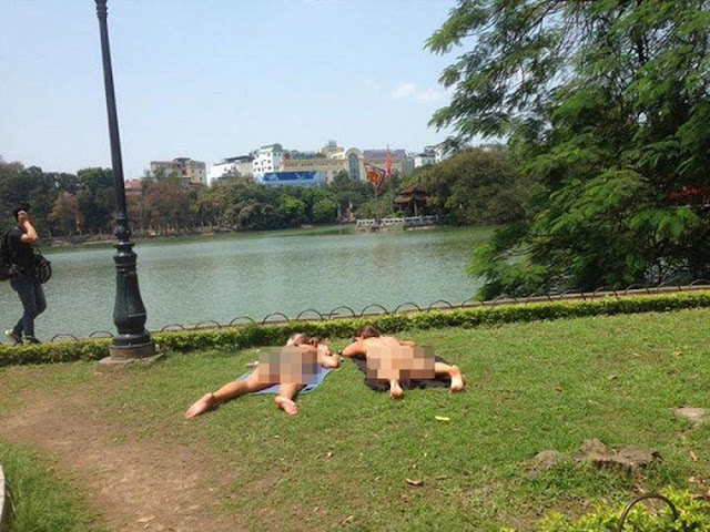 Nudist, offensive posts at tourist destinations of international tourists