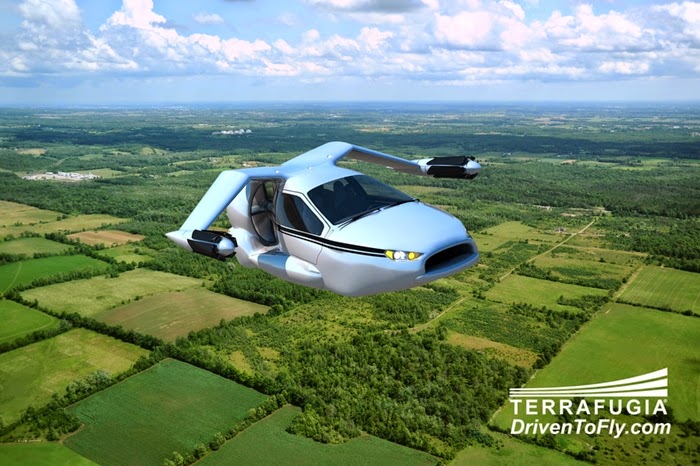 Primeiros carros voadores devem chegar ao mercado em 2016