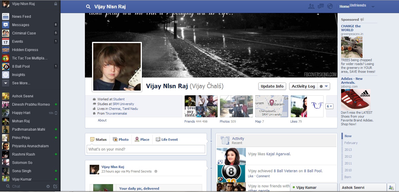 GET YOUR FACEBOOK NEW LOOK 2013 « fixxet