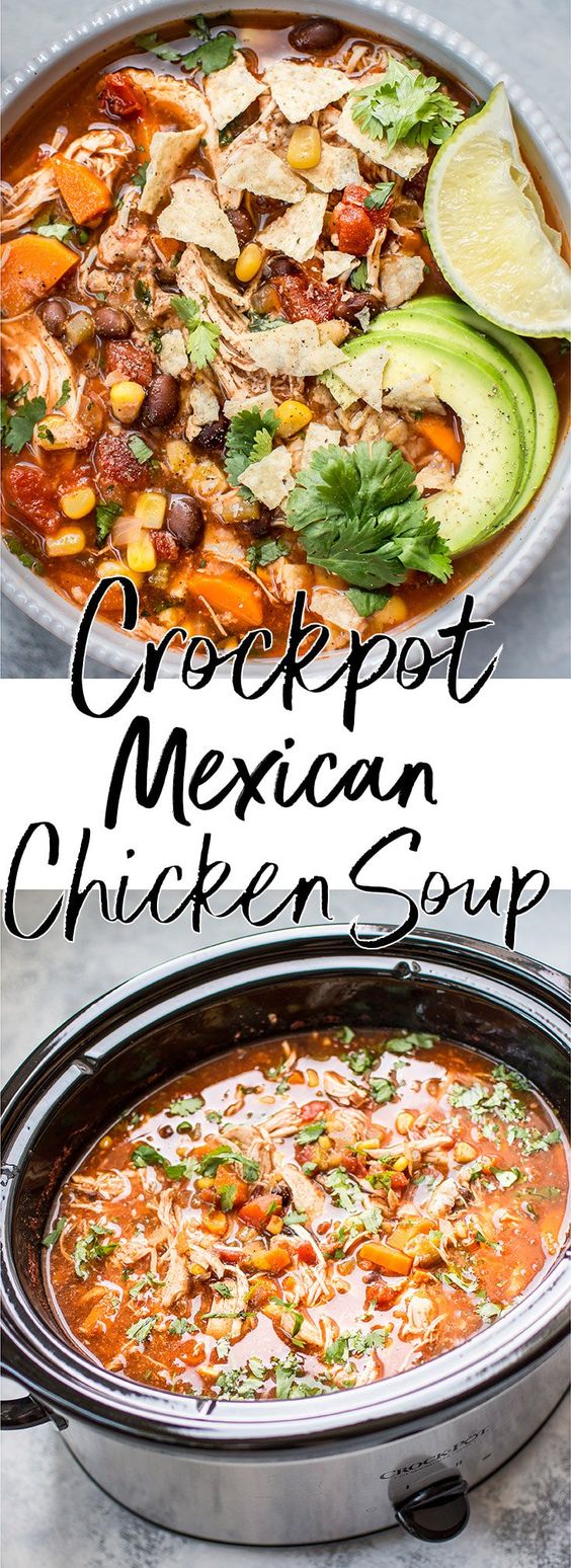 Crockpot Mexican Chicken Soup All Recipes Easy