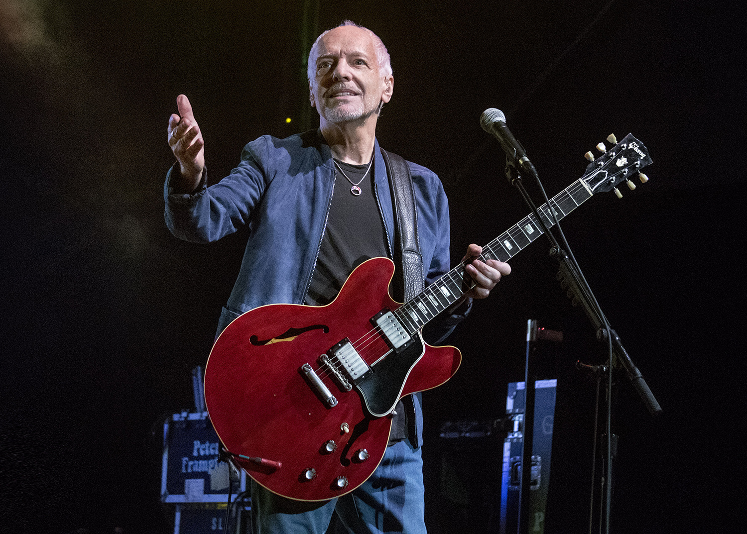 who did peter frampton tour with