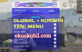 Pubg Mobile 1.0.0 Global + Korean Yeni Menu Aim Hack Ekim 2020