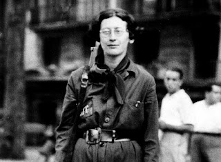 Simone Weil a la columna Durruti durant al Guerra Civil Espanyola (1936-1939)