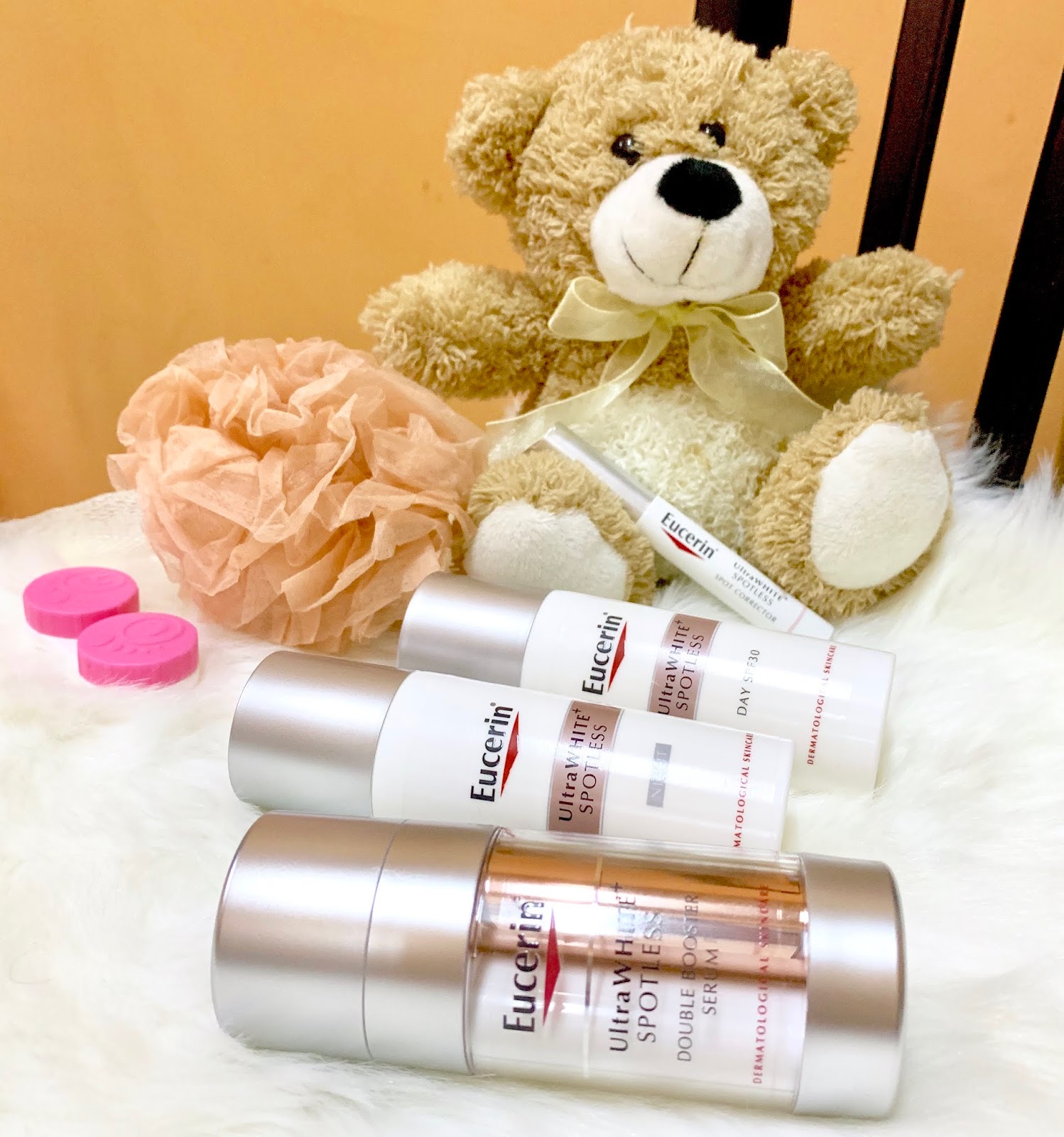 Random Rainbow Eucerin Ultra White Spotless Review