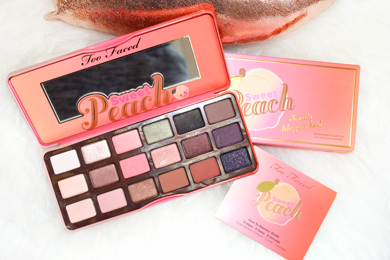 Too Faced Sweet Peach Eyeshadow Palette Review