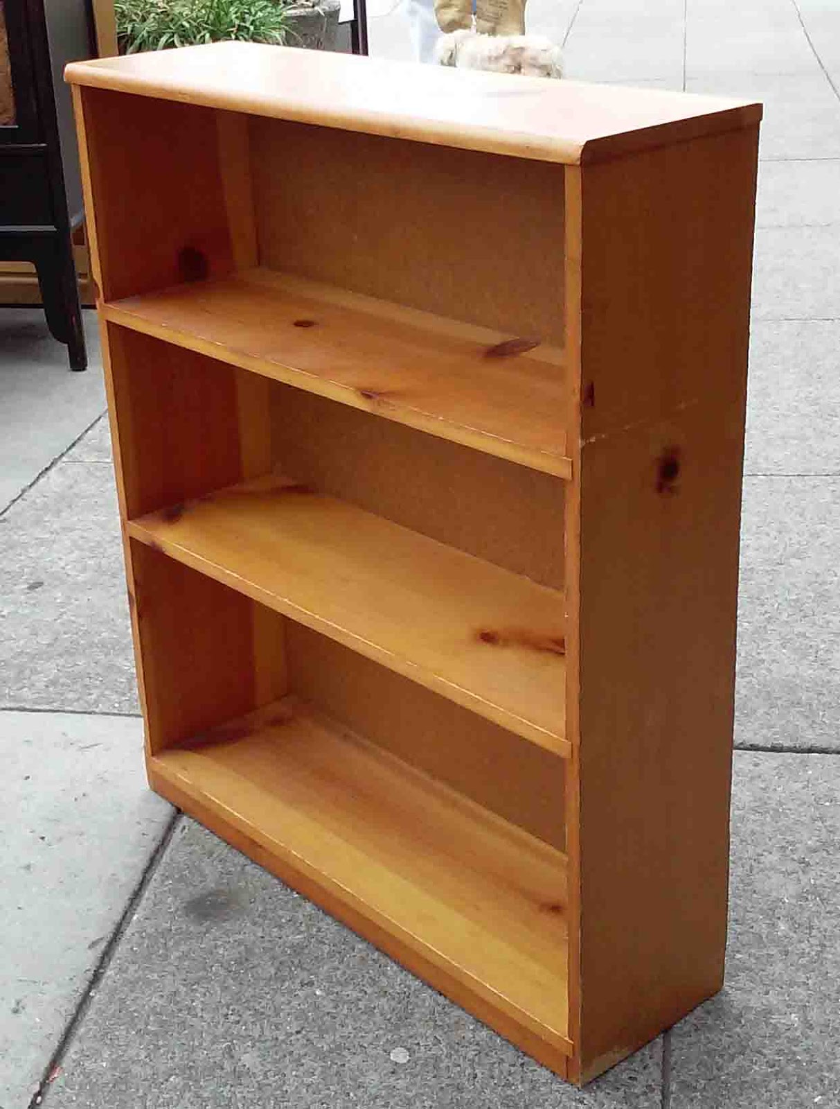 UHURU FURNITURE & COLLECTIBLES SOLD Pine Book Shelf 40