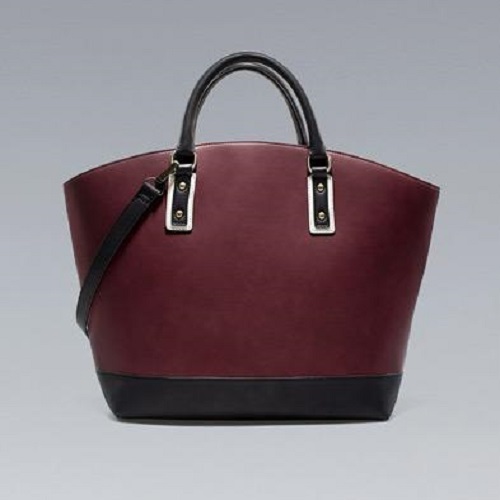 Túi xách Zara SHOPPER BAG BASKET FORM