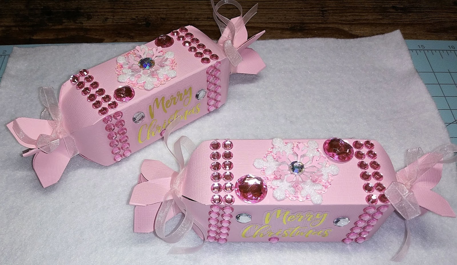 HappyBird's Glitter Nest DIYEASY Candy Box Tutorial & PROJECT! We R Memory Keepers Punch Board!