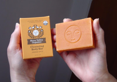 **WIN**The Remedy Rush Subscription Fall 2015 Box Review + Year of The Remedy Rush Boxes Giveaway! Moon Valley Organics New Moon Orange Cleansing Bar.jpeg