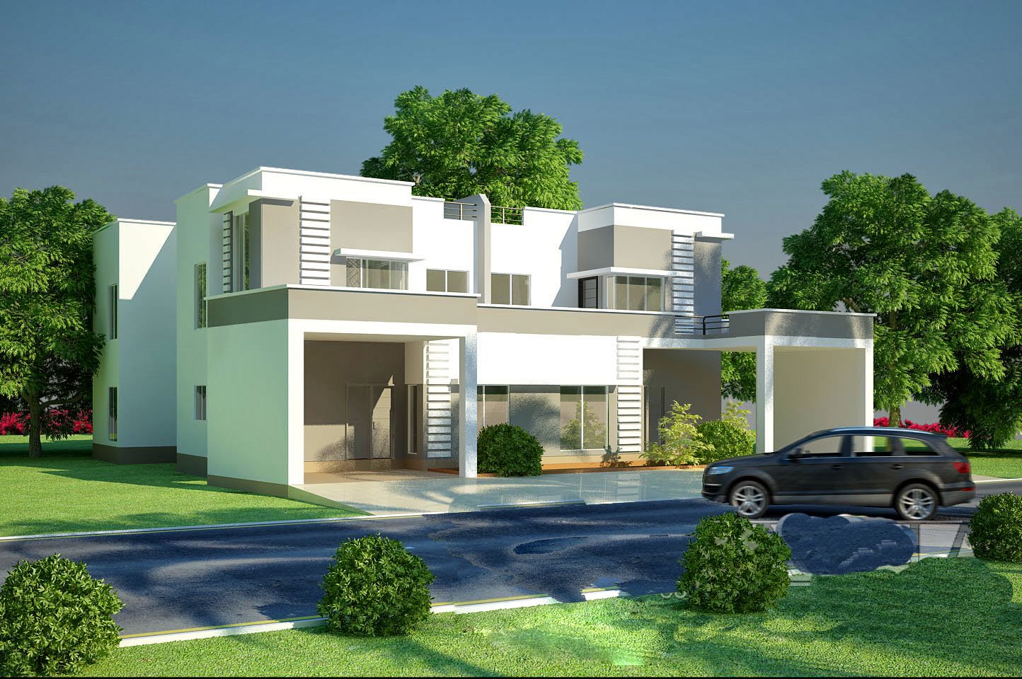 Best Modern homes exterior designs front views pictures Ideas Picture