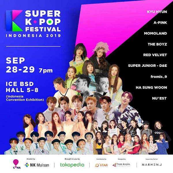 List Harga Tiket Termurah & Termahal Super KPop Festival Indonesia 2019