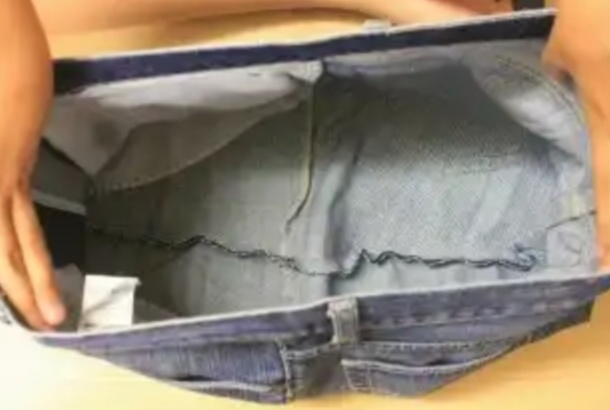 Cara Membuat Tas Dari Celana Jeans Bekas Tanpa dijahit