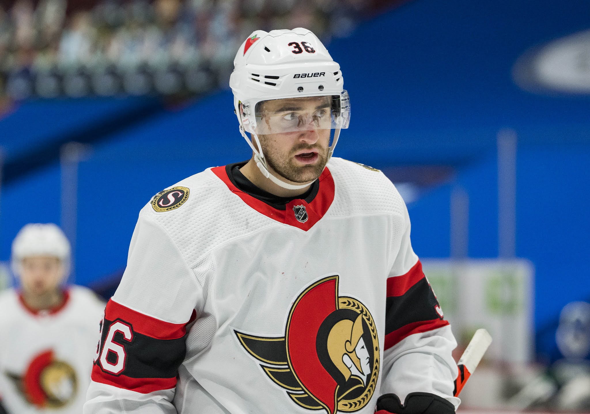 Ottawa Senators Forward Injured Last Night Against Toronto Maple Leafs