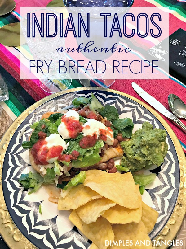 INDIAN TACOS - Dimples and Tangles