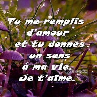 Mots d'amour par sms romantique