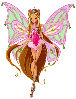 Top ảnh hoạt hình của tiên nữ Winx Flora cực kute