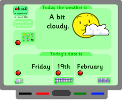 What day it´s today?How´s the weather today?