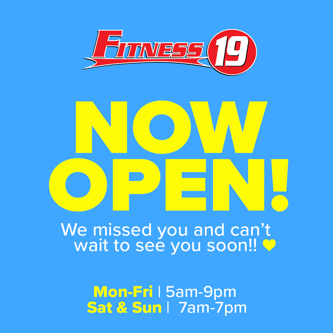 Fitness 19 Reopens To Serve Its Clients In Menifee Menifee 24 7