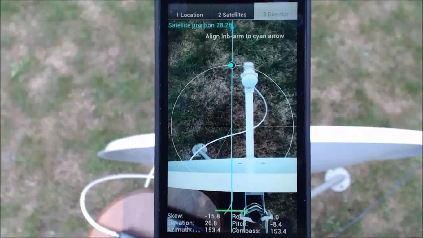 Cara Menggunakan Satellite Director Untuk Tracking Parabola Wajan Terbang
